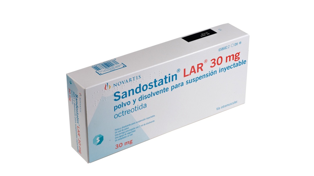 SANDOSTATIN LAR 30 mg PÓ E SOLVENTE PARA SUSPENSÃO INJETÁVEL