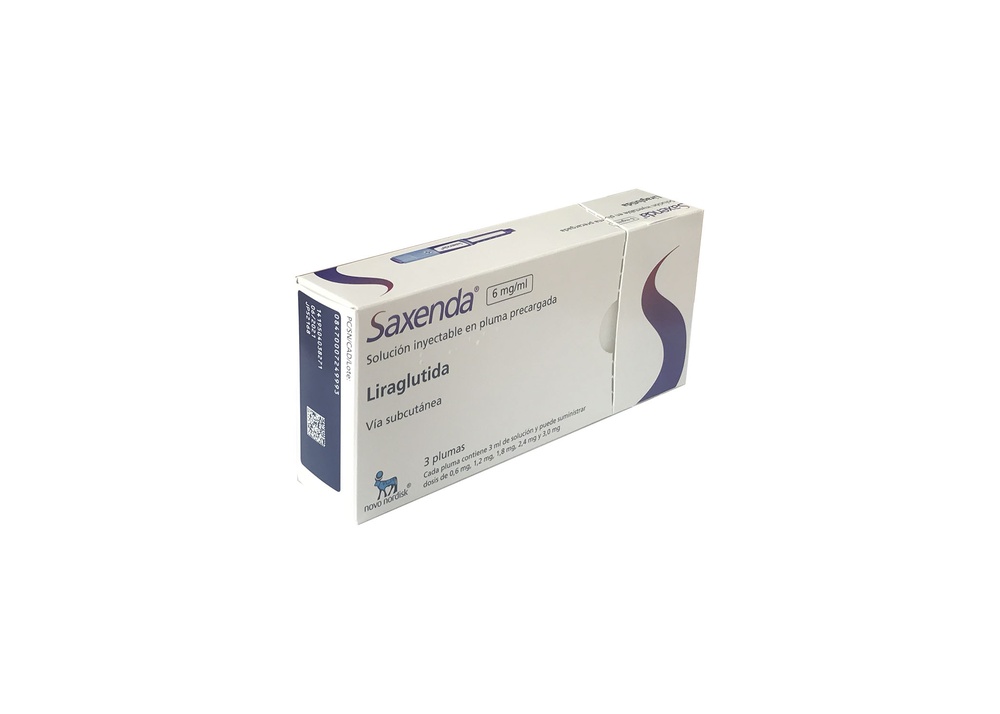 SAXENDA 6 mg/ml solução injetável em caneta pré-carregada