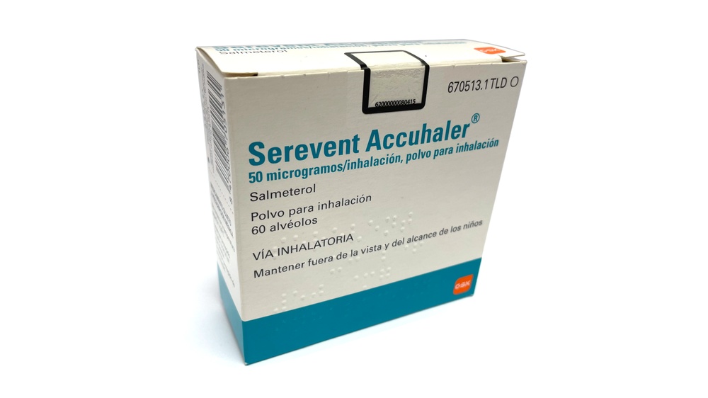 SEREVENT ACCUHALER 50 microgramas/inalação, pó para inalação
