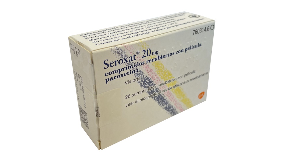 SEROXAT 20 mg COMPRIMIDOS REVESTIDOS POR PELÍCULA