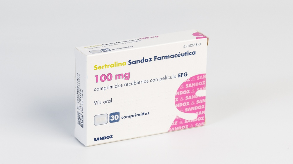 SERTRALINA SANDOZ 100 mg COMPRIMIDOS REVESTIDOS POR PELÍCULA