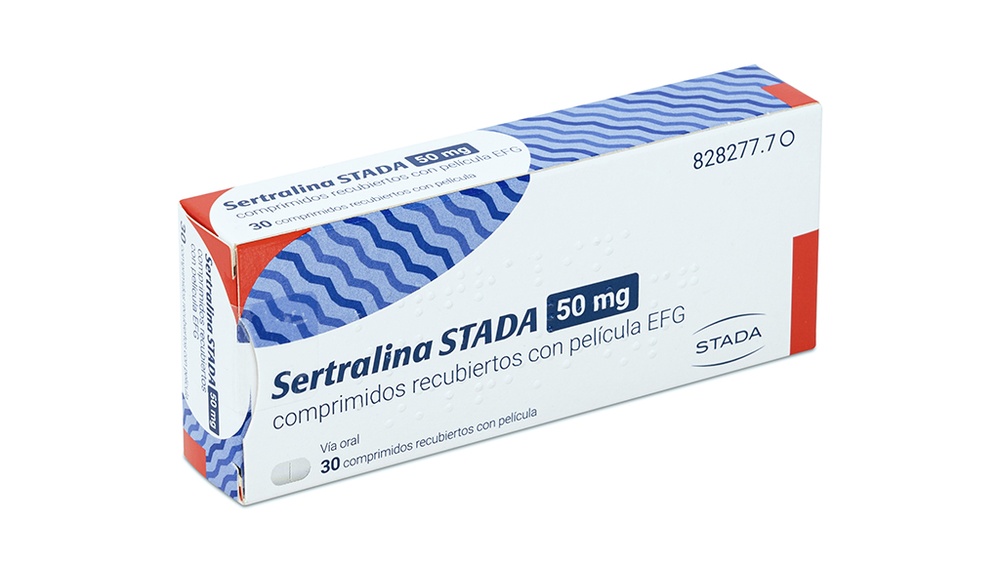 SERTRALINA STADA 50 mg COMPRIMIDOS REVESTIDOS POR PELÍCULA
