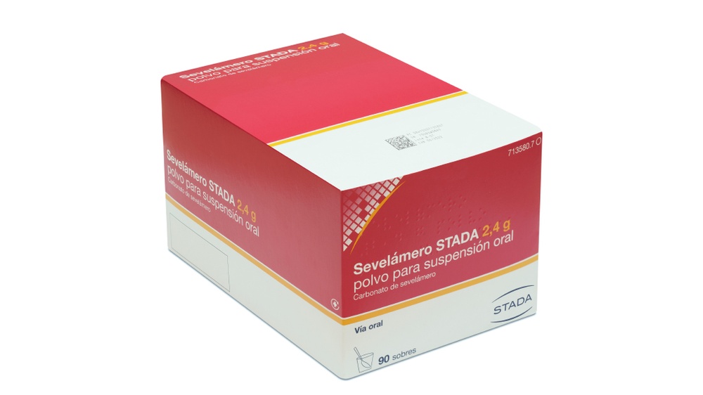 SEVELAMER STADA 2,4 g PÓ PARA SUSPENSÃO ORAL