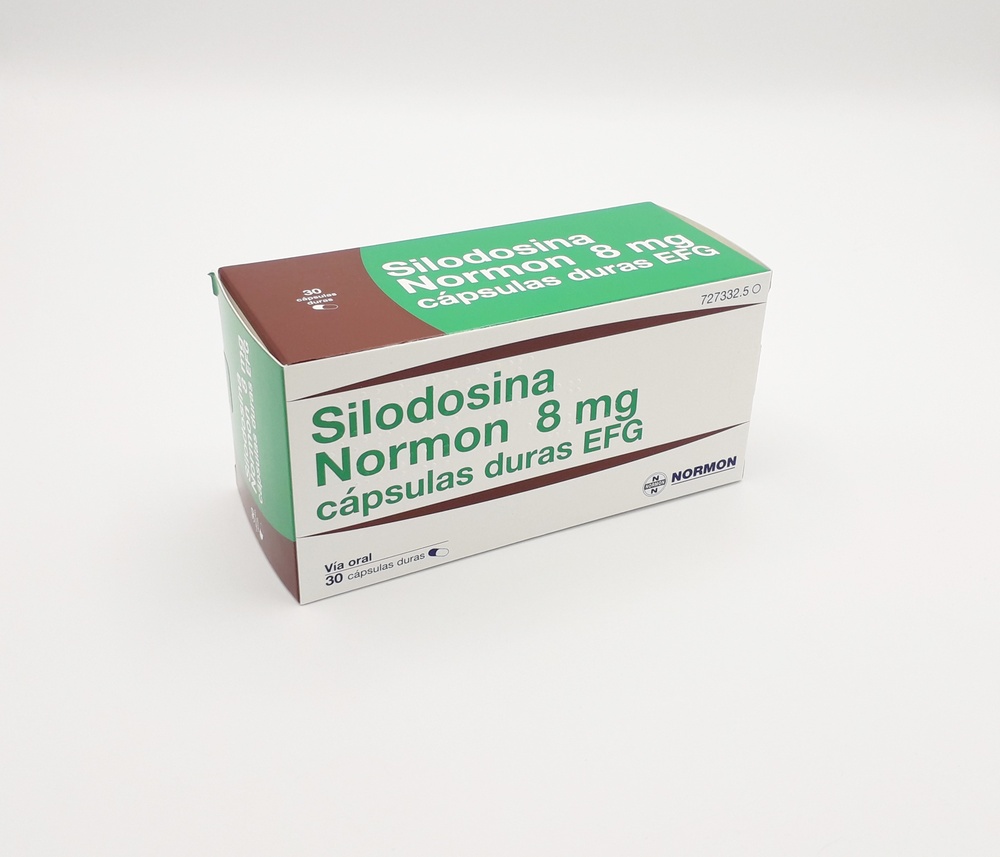 SILODOSINA NORMON 8 mg CÁPSULAS DURAS