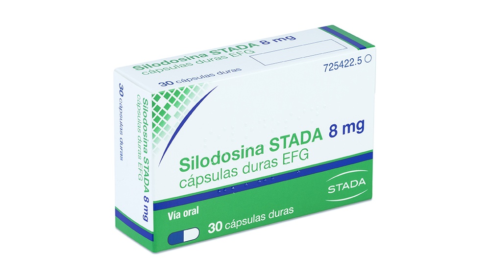 SILODOSINA STADA 8 mg CÁPSULAS DURAS