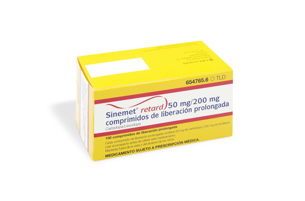 SINEMET RETARD 50 mg/200 mg COMPRIMIDOS DE LIBERTAÇÃO PROLONGADA
