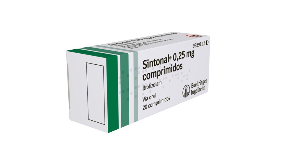 SINTONAL 0,25 mg comprimidos
