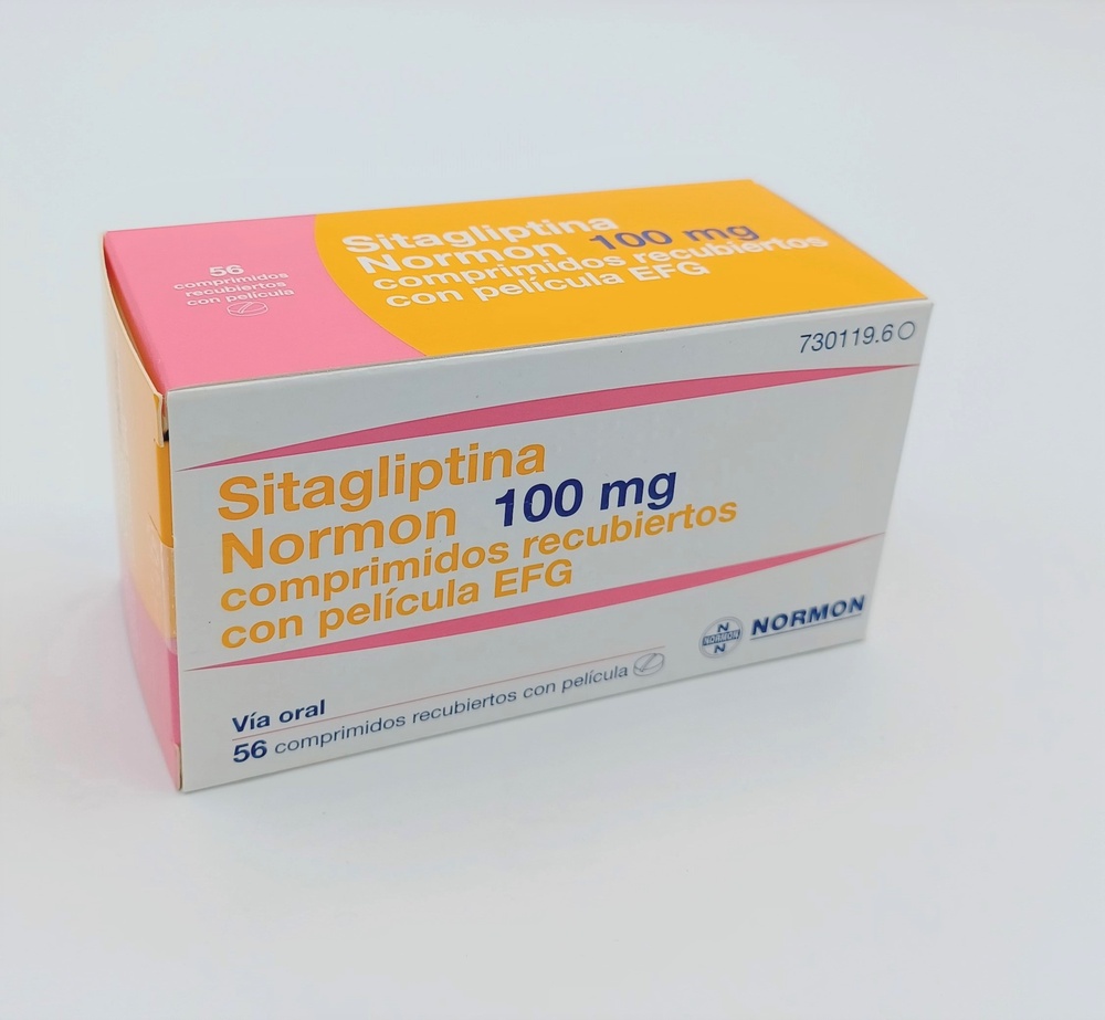 SITAGLIPTINA NORMON 100 mg COMPRIMIDOS REVESTIDOS POR PELÍCULA