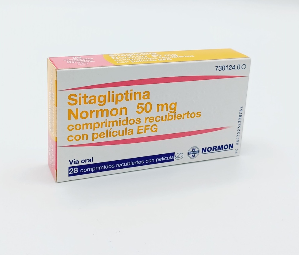 SITAGLIPTINA NORMON 50 mg COMPRIMIDOS REVESTIDOS POR PELÍCULA