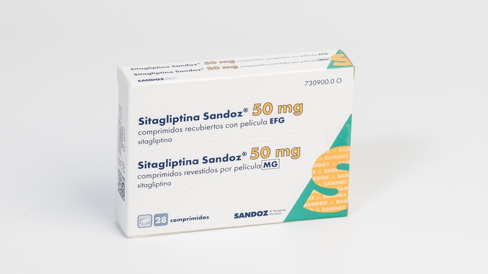 SITAGLIPTINA SANDOZ 50 mg COMPRIMIDOS REVESTIDOS POR PELÍCULA