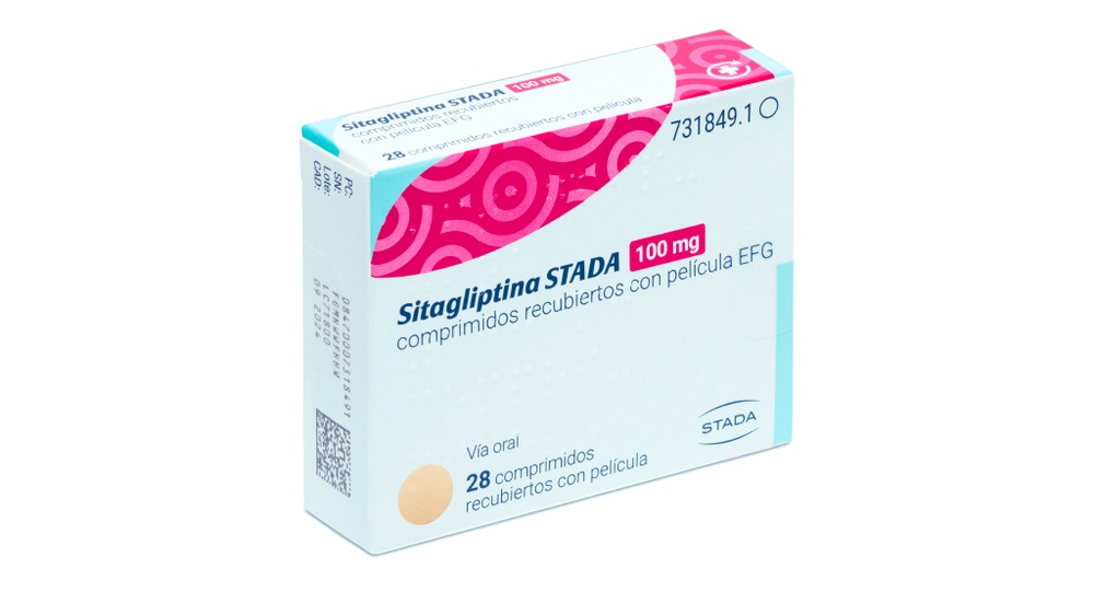 SITAGLIPTINA STADA 100 mg COMPRIMIDOS REVESTIDOS POR PELÍCULA