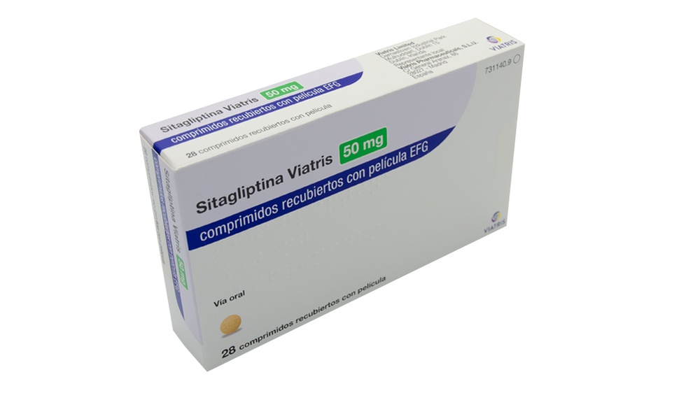 SITAGLIPTINA VIATRIS 50 mg COMPRIMIDOS REVESTIDOS POR PELÍCULA