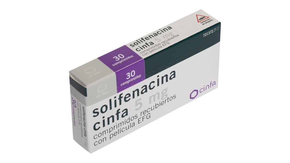SOLIFENACINA CINFA 5 mg COMPRIMIDOS REVESTIDOS POR PELÍCULA