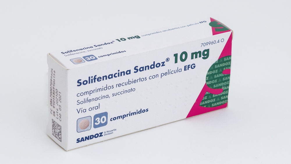 SOLIFENACINA SANDOZ 10 mg COMPRIMIDOS REVESTIDOS POR PELÍCULA