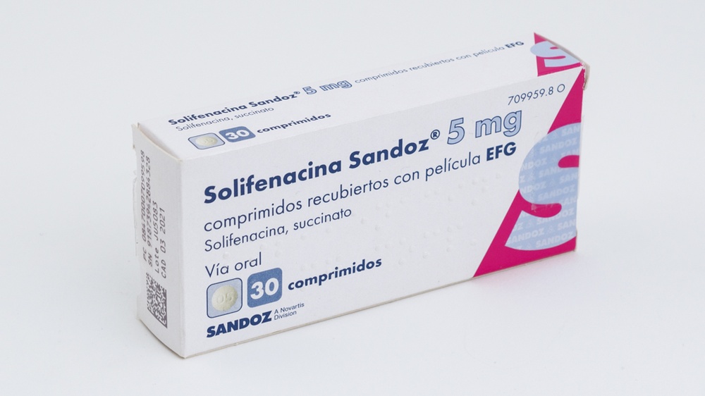 SOLIFENACINA SANDOZ 5 mg COMPRIMIDOS REVESTIDOS POR PELÍCULA