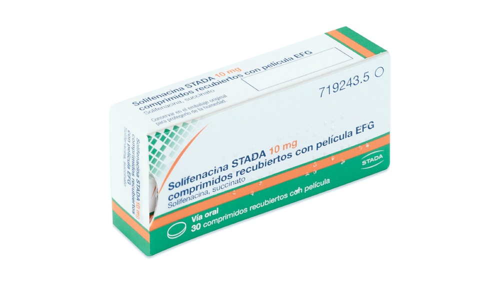SOLIFENACINA STADA 10 mg COMPRIMIDOS REVESTIDOS POR PELÍCULA