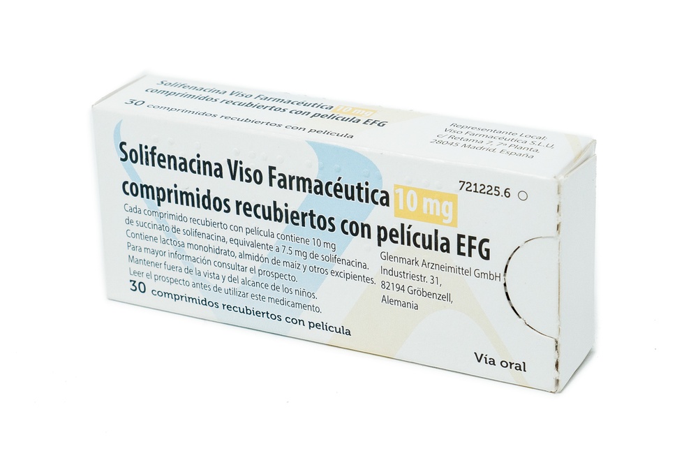 SOLIFENACINA VISO FARMACEUTICA 10 mg COMPRIMIDOS REVESTIDOS POR PELÍCULA