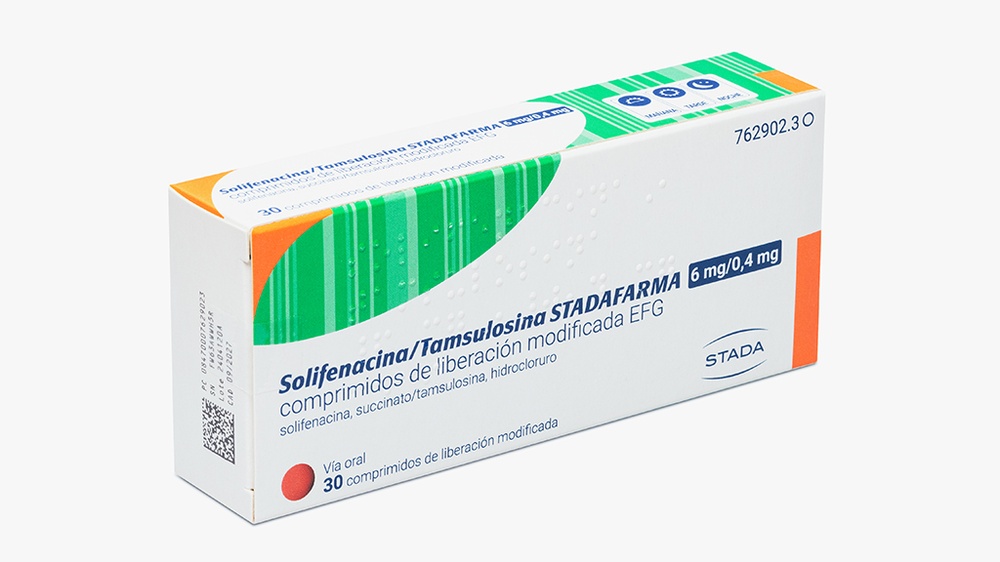SOLIFENACINA/TAMSULOSINA STADAPHARMA 6 mg/0,4 mg COMPRIMIDOS DE LIBERTAÇÃO MODIFICADA