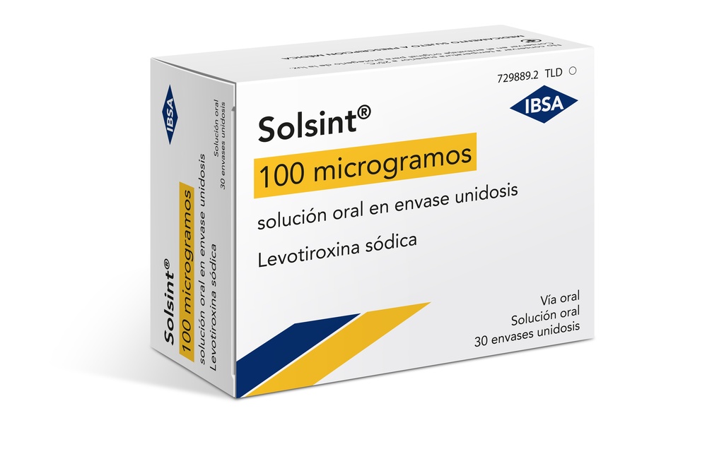 SOLSINT 100 microgramas solução oral em embalagens unidose