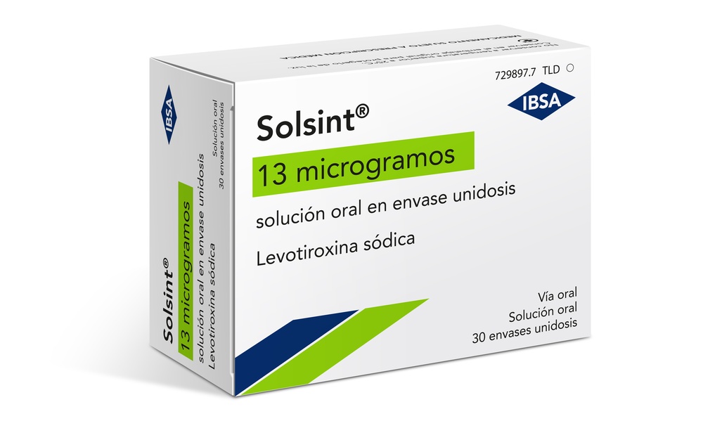 SOLSINT 13 microgramas solução oral em embalagens unidose