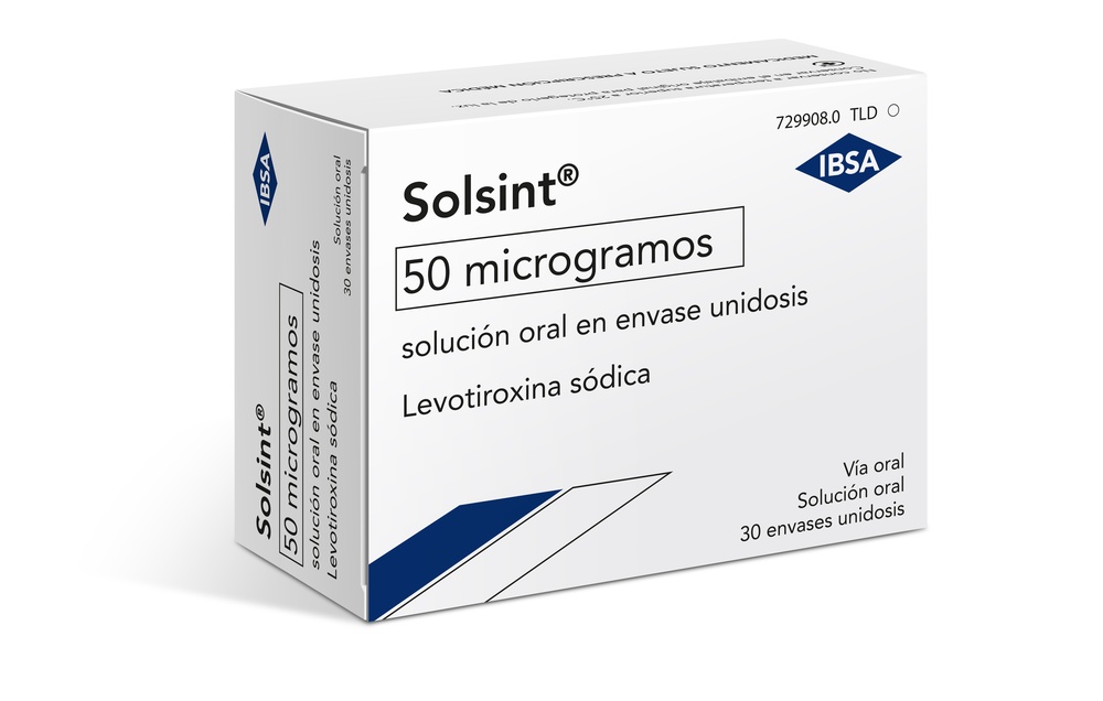 SOLSINT 50 MICROGRAMAS SOLUÇÃO ORAL EM EMBALAGEM UNIDOSE