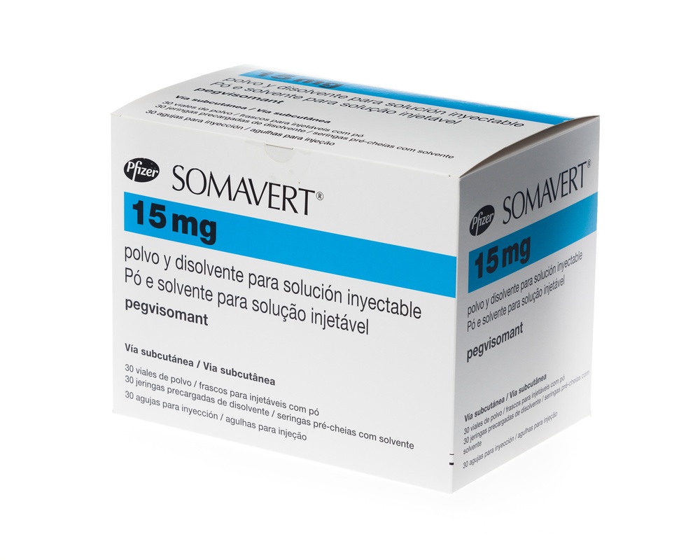 SOMAVERT 15 mg PÓ E SOLVENTE PARA SOLUÇÃO INJETÁVEL