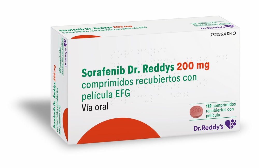 SORAFENIB DR. REDDYS 200 mg COMPRIMIDOS REVESTIDOS POR PELÍCULA