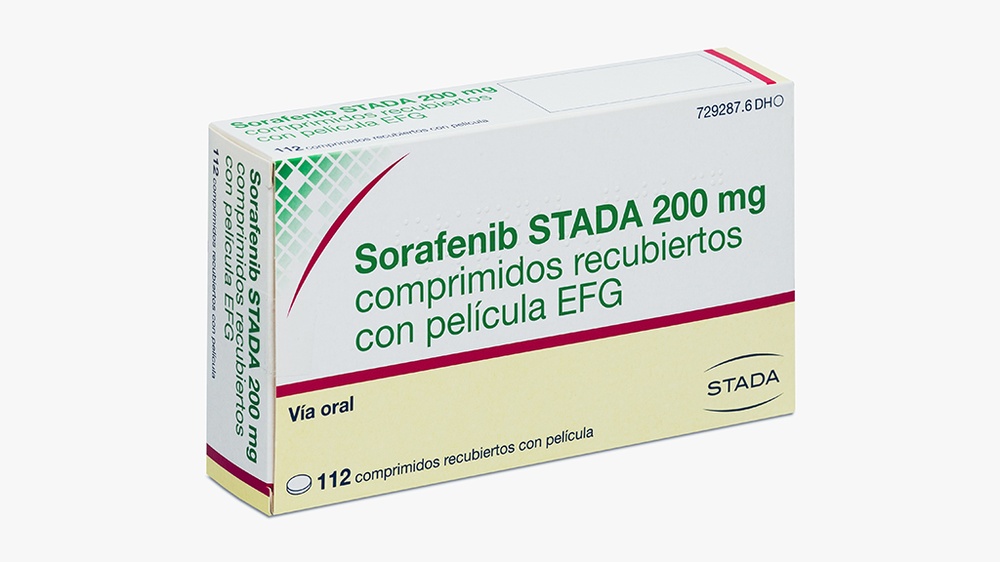 SORAFENIB STADA 200 mg COMPRIMIDOS REVESTIDOS POR PELÍCULA