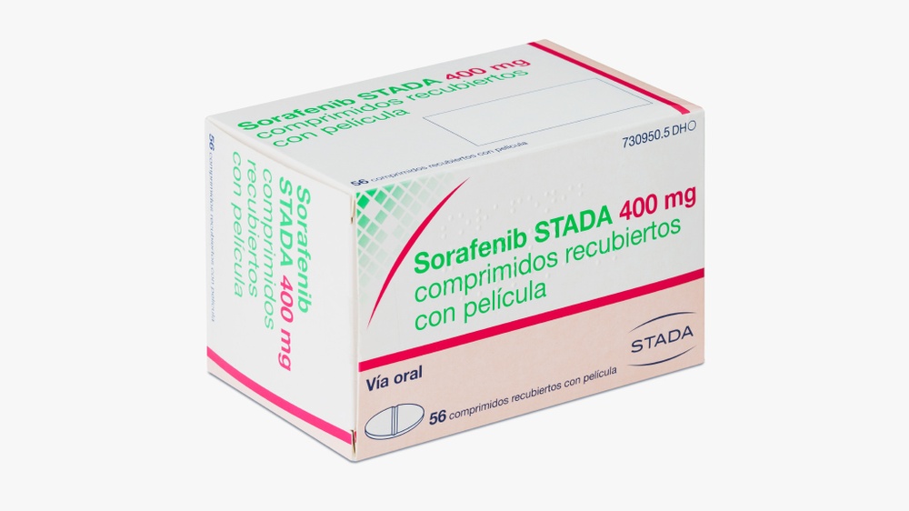 SORAFENIB STADA 400 mg COMPRIMIDOS REVESTIDOS POR PELÍCULA