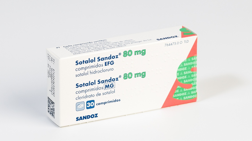 SOTALOL SANDOZ 80 mg COMPRIMIDOS