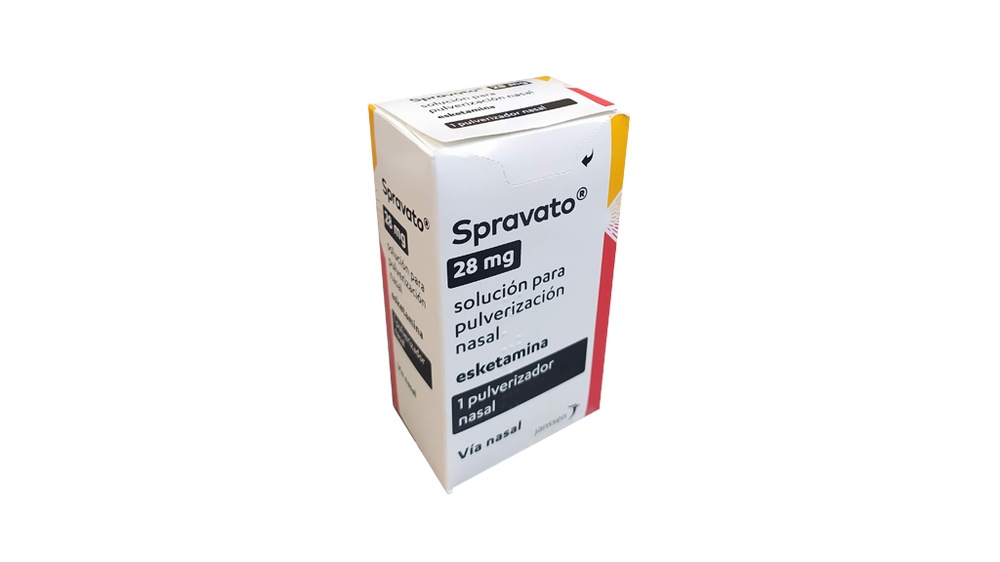 SPRAVATO 28 mg SOLUÇÃO PARA PULVERIZAÇÃO NASAL