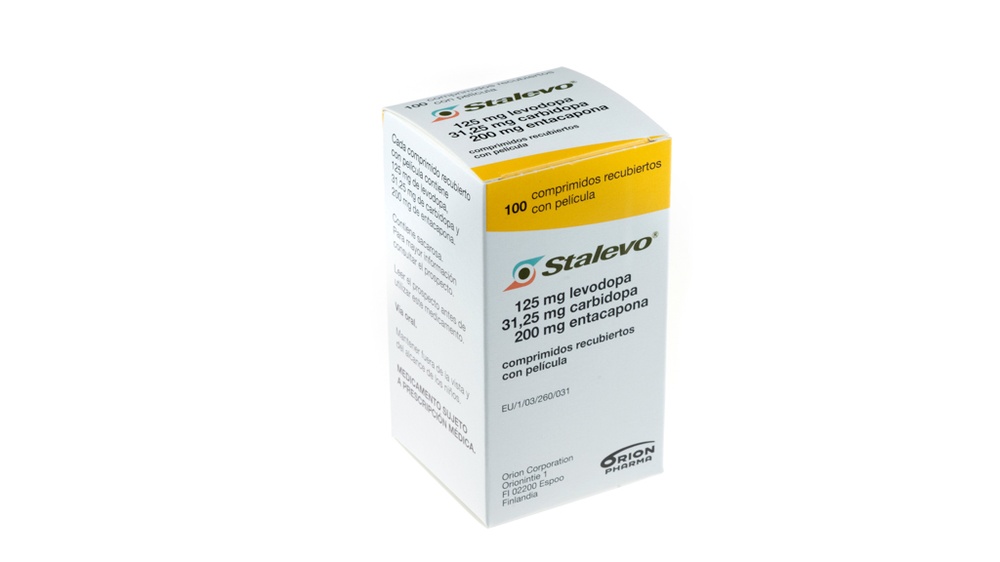 STALEVO 125 mg/31,25 mg/200 mg COMPRIMIDOS REVESTIDOS POR PELÍCULA
