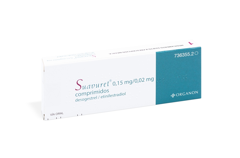SUAVURET 0,15 mg/0,02 mg COMPRIMIDOS