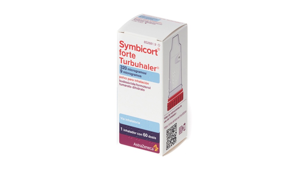 SYMBICORT FORTE TURBUHALER 320 microgramas/9 microgramas PÓ PARA INALAÇÃO