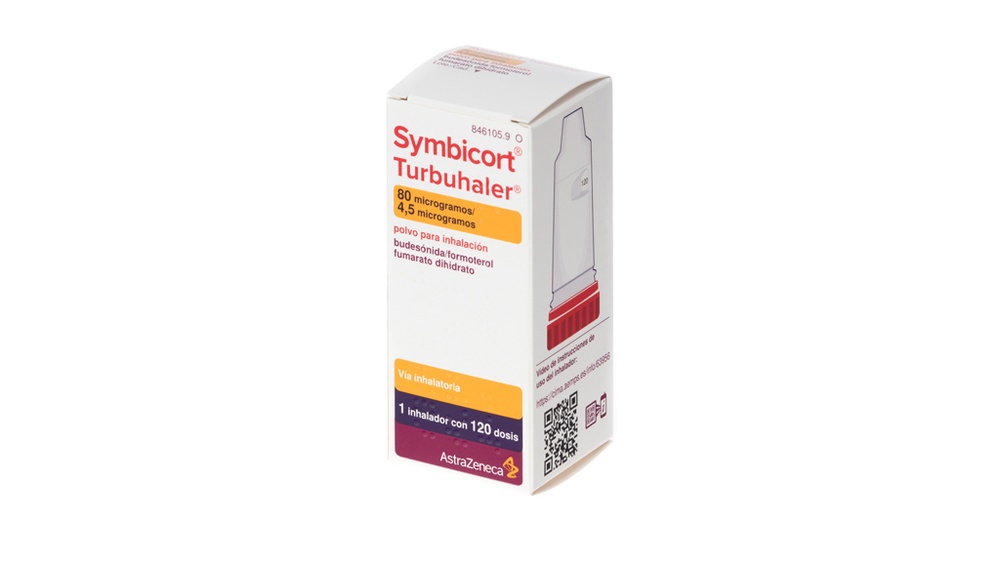 SYMBICORT TURBUHALER 80 microgramas/4,5 microgramas PÓ PARA INALAÇÃO