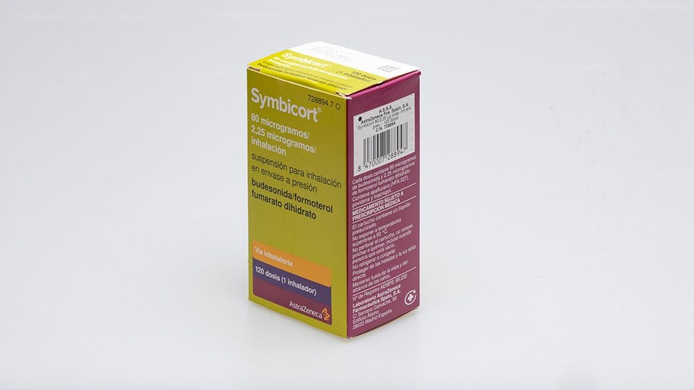 SYMBICORT 80 microgramas/2,25 microgramas/inalação suspensão pressurizada para inalação