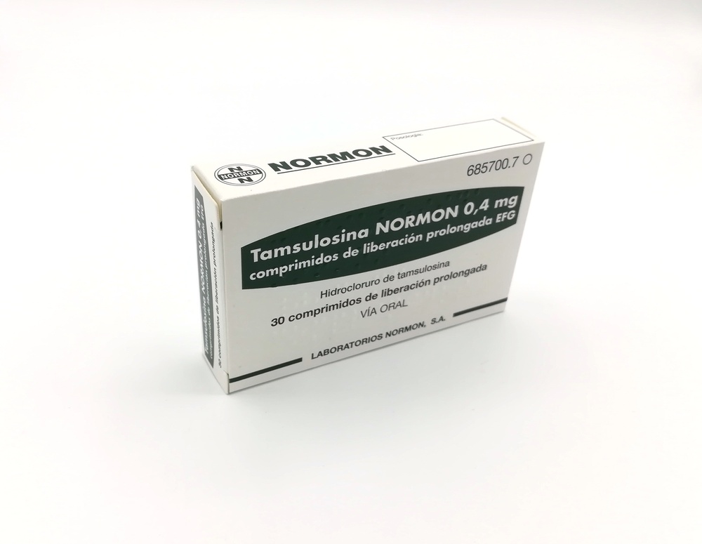 TAMSULOSINA NORMON 0,4 mg COMPRIMIDOS DE LIBERTAÇÃO PROLONGADA