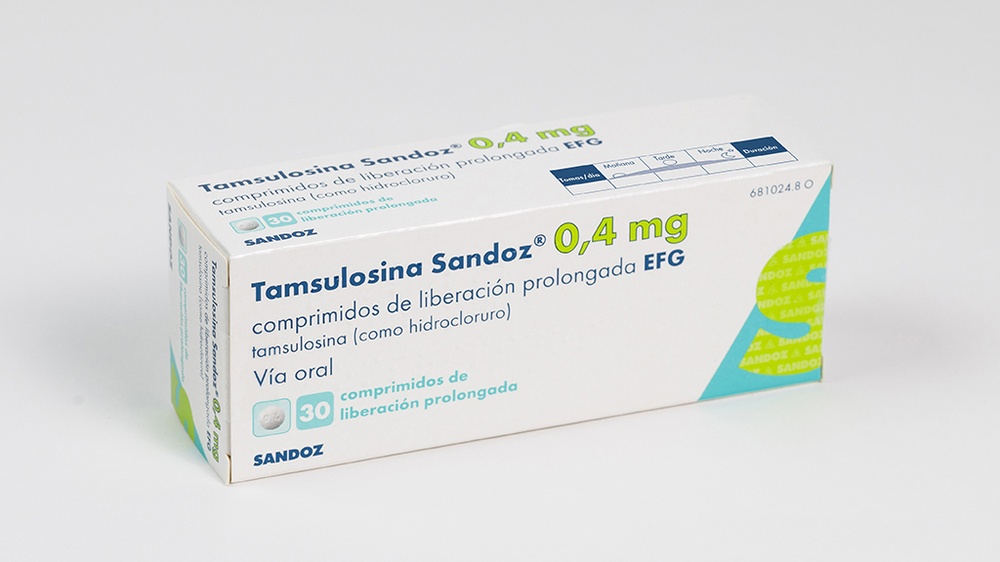 TAMSULOSINA SANDOZ 0,4 mg COMPRIMIDOS DE LIBERTAÇÃO PROLONGADA