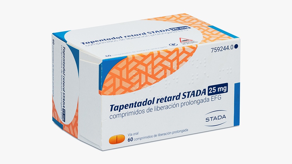 TAPENTADOL RETARD STADA 25 mg COMPRIMIDOS DE LIBERTAÇÃO PROLONGADA