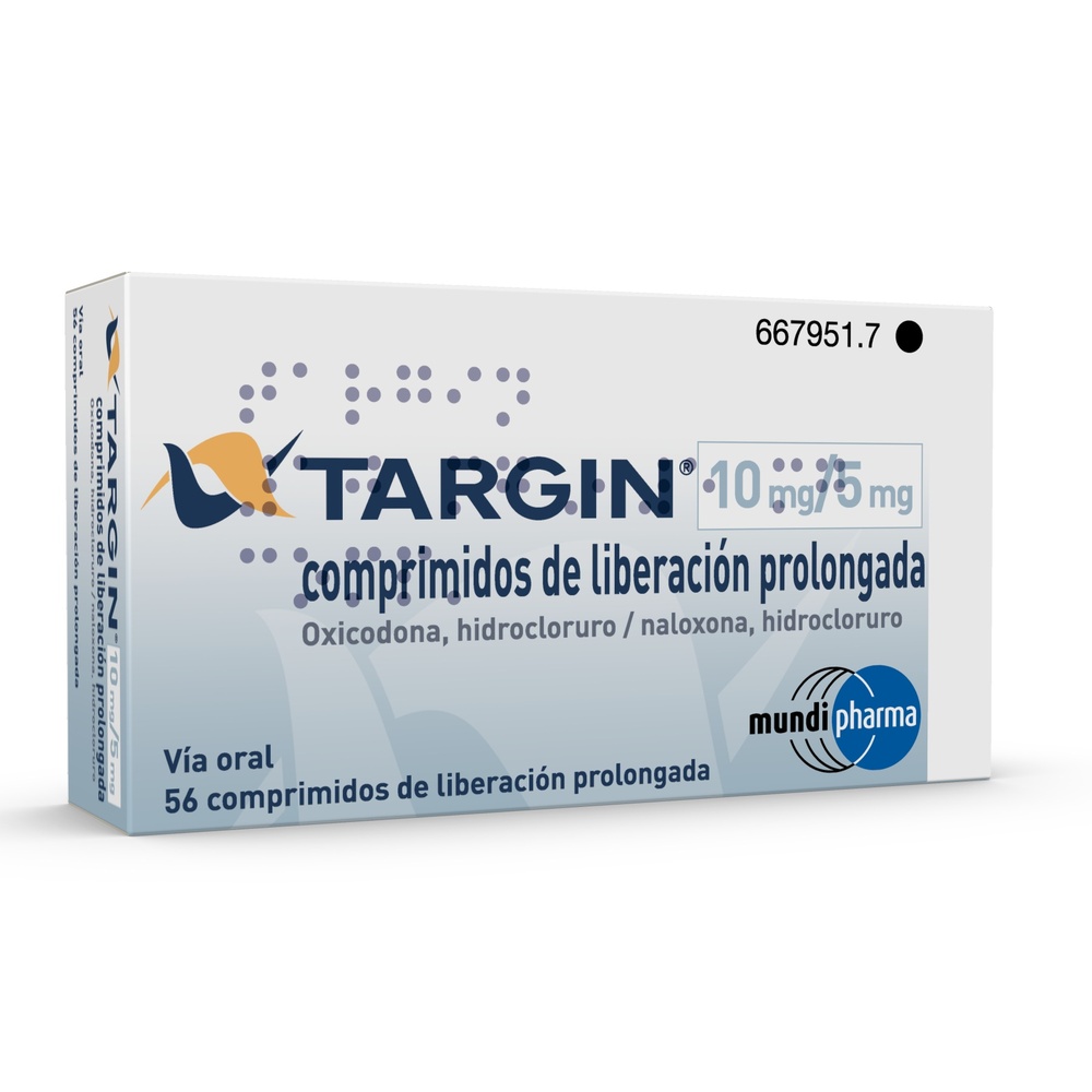 TARGIN 10 mg/5 mg COMPRIMIDOS DE LIBERTAÇÃO PROLONGADA