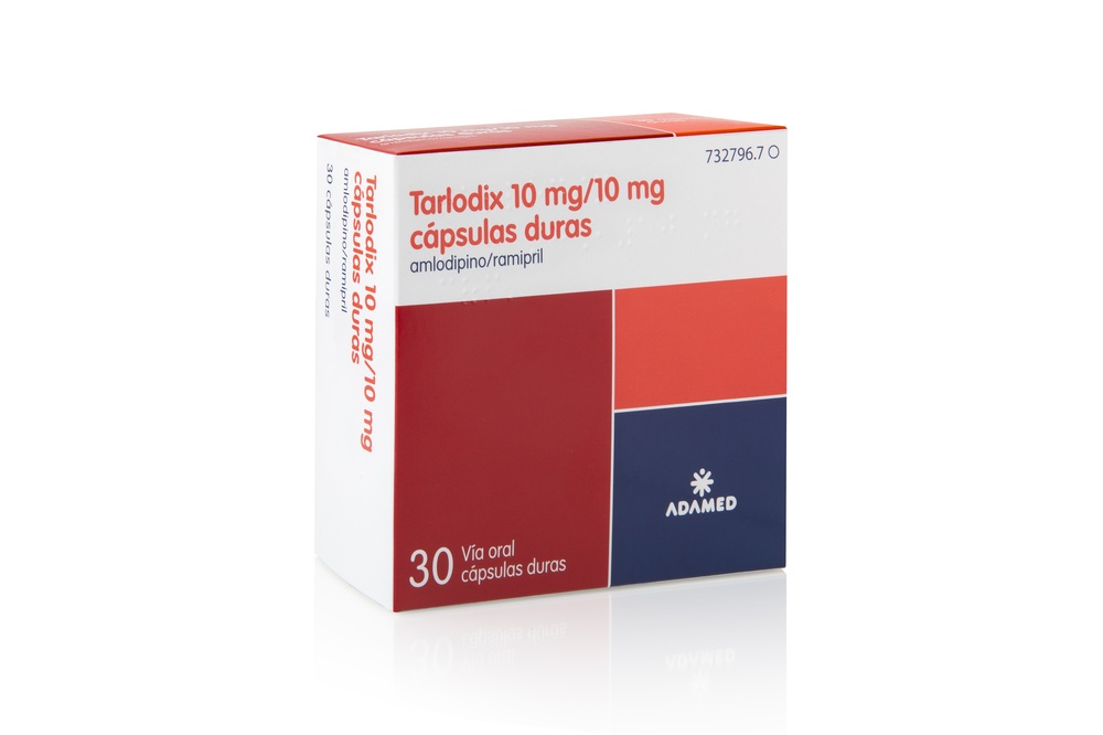 TARLODIX 10 mg/10 mg CÁPSULAS DURAS