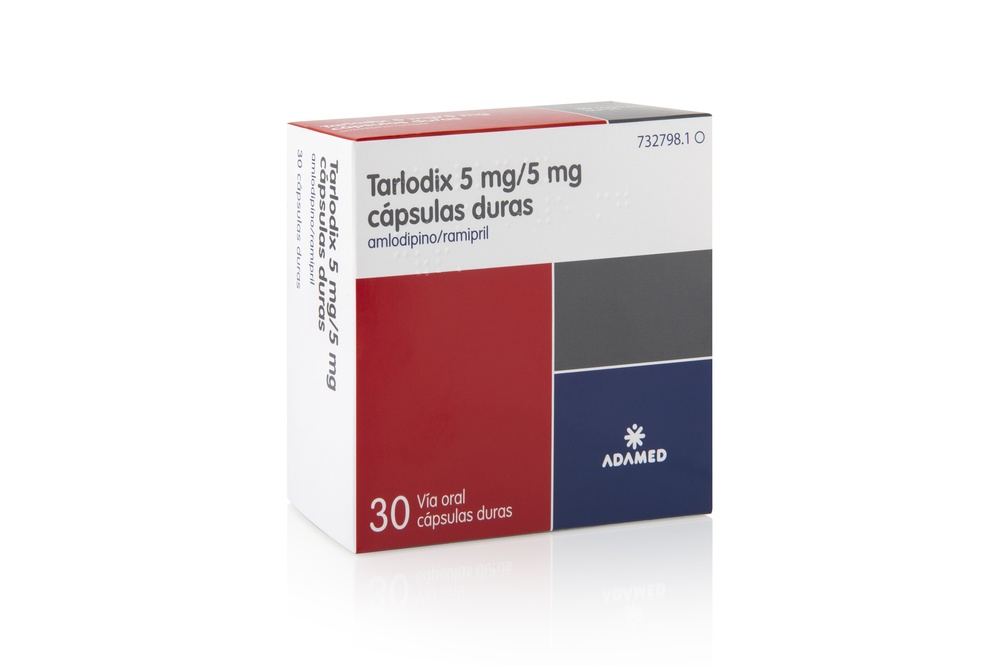 TARLODIX 5 mg/5 mg CÁPSULAS DURAS