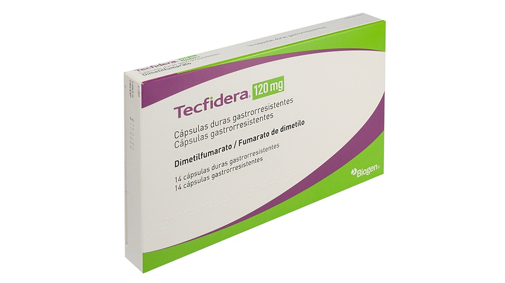 TECFIDERA 120 mg CÁPSULAS DURAS GASTRORRESISTENTES