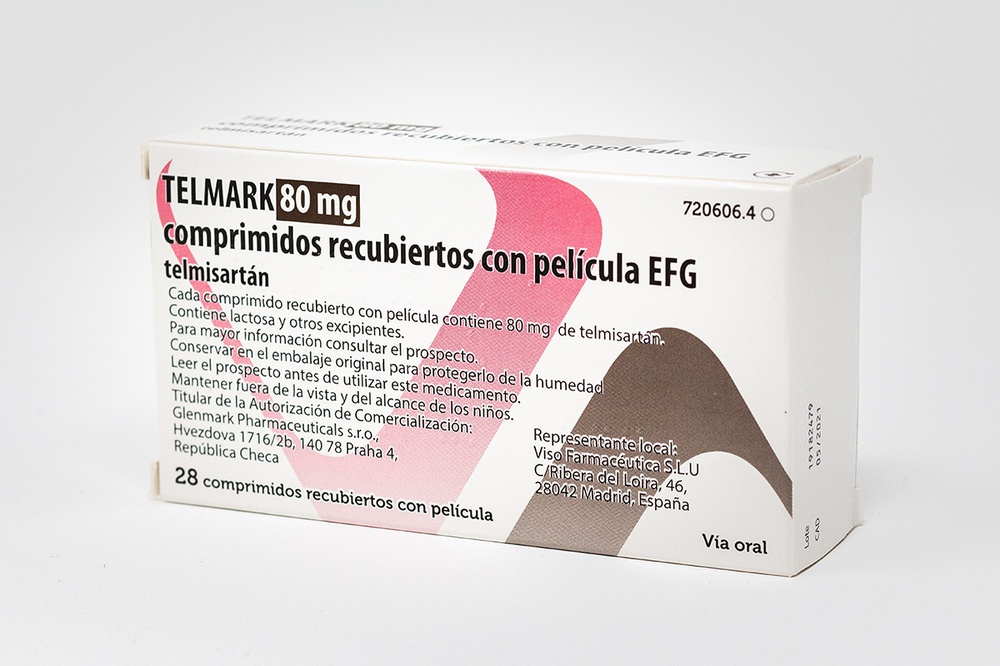 TELMARK 80 mg COMPRIMIDOS REVESTIDOS POR PELÍCULA