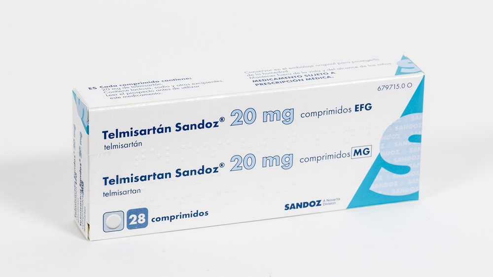 TELMISARTAN SANDOZ 20 mg COMPRIMIDOS