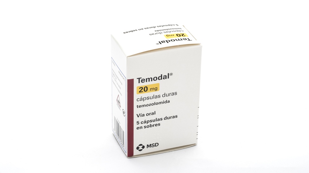 TEMODAL 20 mg CÁPSULAS DURAS