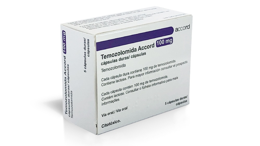 TEMOZOLOMIDA ACCORD 100 mg CÁPSULAS DURAS
