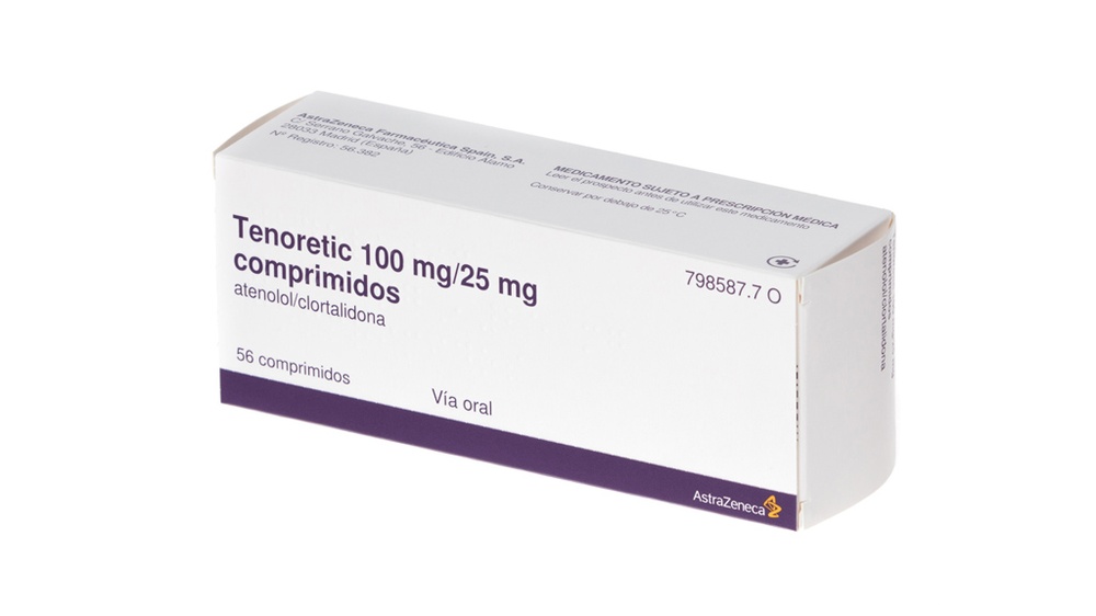 TENORETIC 100 mg/25 mg COMPRIMIDOS