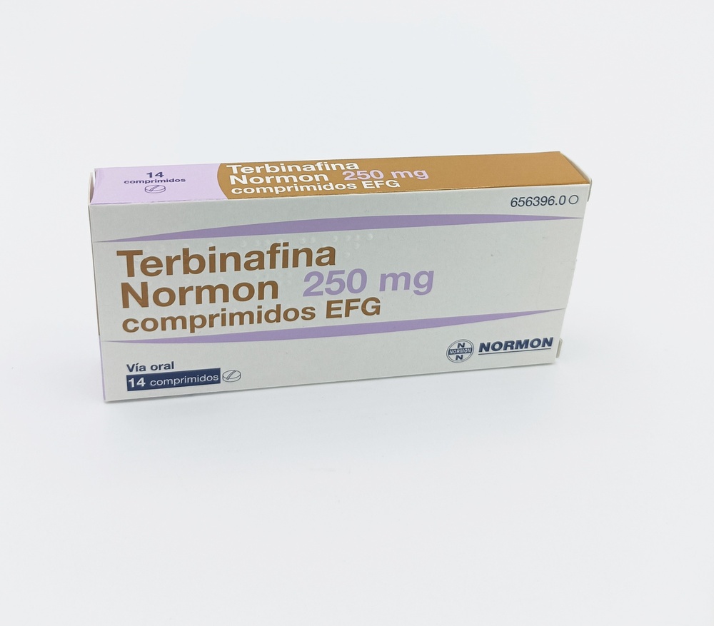 TERBINAFINA NORMON 250 mg COMPRIMIDOS