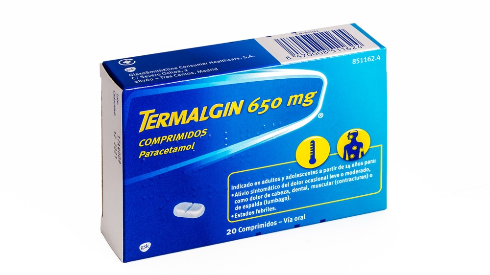 TERMALGIN 650 mg COMPRIMIDOS